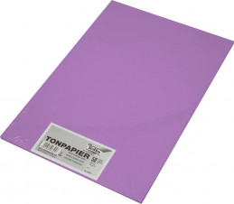 Barevný papír A3 130g 50ls tmavě fialová