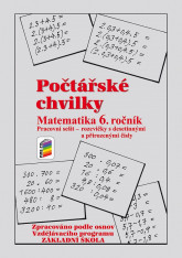 6.ročník Matematika Počtářské chvilky Pracovní sešit