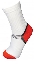 Sportovní ponožky, bílé, vel. 39-41