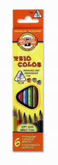 Trojhranné pastelky KOH-I-NOOR Trio Color 6ks