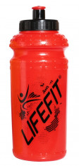 Cyklo láhev LIFEFIT® 9992, 600ml, červená