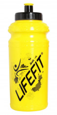 Cyklo láhev LIFEFIT® 9992, 600ml, žlutá