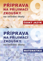 9.ročník Český jazyk+Matematika Příprava na přijímací zkoušky na střední školy sada