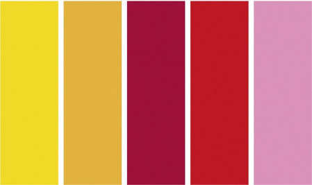 Papír hedvábný barevný mix červeno-žlutý