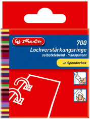 Etiketa zpevňovač děr 700ks