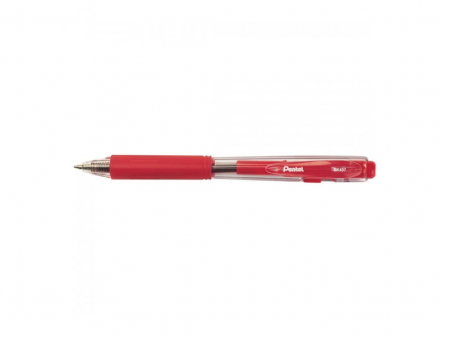 Kuličkové pero Pentel BK 437 Jo! červené