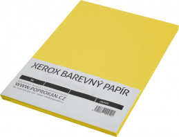 Barevný kancelářský papír žlutá intensivní světlá A4 80g 100ls