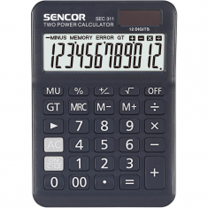 Stolní kalkulačka SENCOR SEC 311