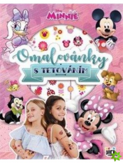 Omalovánky A4 s tetováním Minnie