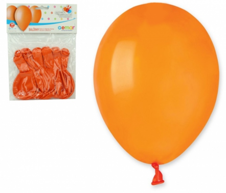 Nafukovací balónky 10ks oranžové