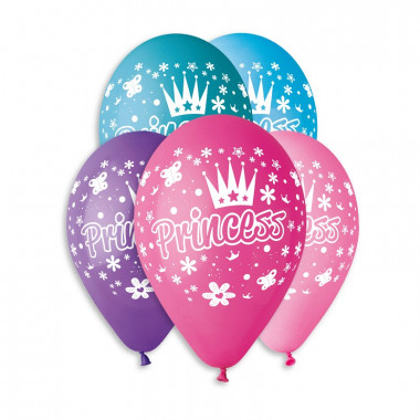 Nafukovací balónky 5ks Princess