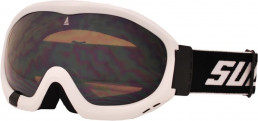 Brýle sjezdové SULOV FREE, dvojsklo, bílé