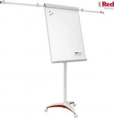 Tabule Flipchart Mobilchart PRO RED 100x70 cm