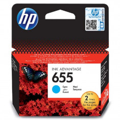 Cartridge inkoustové Hewlett-Packard HP 655 CZ110AE modrá