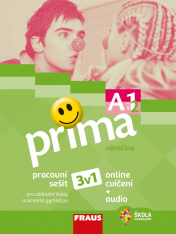 Německý jazyk Prima A1 2.díl 3v1 Pracovní sešit a online cvičení+mp3