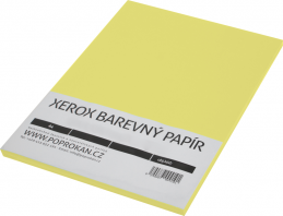 Barevný kancelářský papír žlutá pastelová tmavá A4 80g 100ls