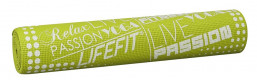 Gymnastická podložka LIFEFIT SLIMFIT PLUS, 173x58x0,6cm, světle zelená