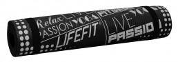 Podložka LIFEFIT® YOGA MAT EXKLUZIV , 100x58x1cm, černá