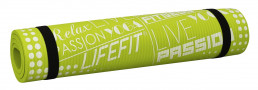 Podložka LIFEFIT® YOGA MAT EXKLUZIV , 100x60x1cm, světle zelená