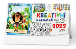 Kalendář stolní 2023 Kreativní pro děti