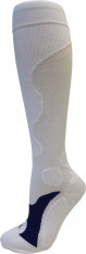 Kompresní sportovní ponožky WAVE, bílé, vel. 39-41