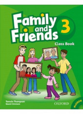1.-5.ročník Anglický jazyk Family and Friends 3 Classbook