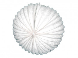 Lampion koule 25cm bílý