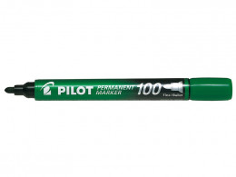 Permanentní popisovač Pilot 100 zelený