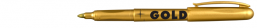 Permanentní popisovač Centropen 2690 zlatý