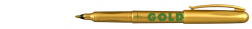 Permanentní popisovač Centropen 2670 zlatý
