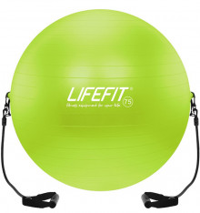 Gymnastický míč s expanderem LIFEFIT® GYMBALL EXPAND 75 cm