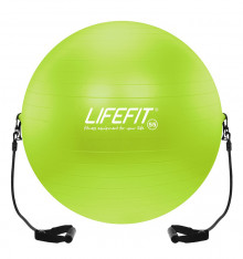 Gymnastický míč s expanderem LIFEFIT® GYMBALL EXPAND 55 cm