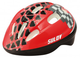 Dětská cyklo helma SULOV® JUNIOR, vel. S, červená