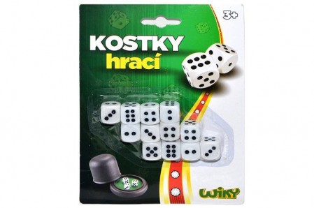 Hrací kostky 12ks