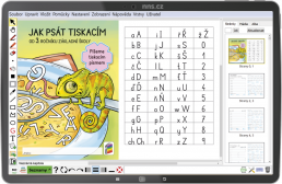 3.ročník Český jazyk Jak psát tiskacím písmem MIUč