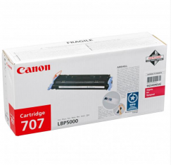 Cartridge laserová Canon LBP-5000/ CRG707M červená