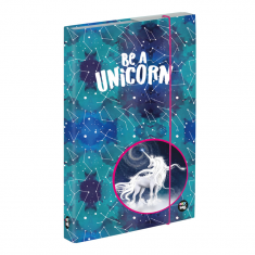 Box a sešity A4 OXY Style Mini Unicorn pattern