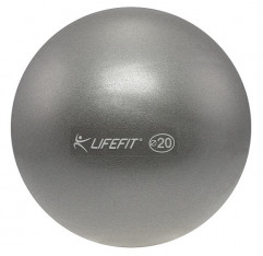 Míč OVERBALL LIFEFIT® 20cm, stříbrný