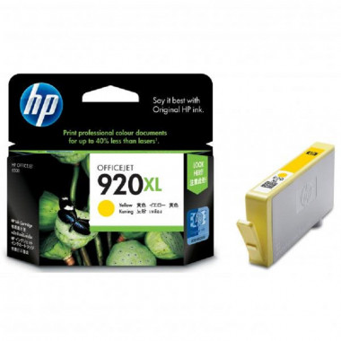Cartridge inkoustové Hewlett-Packard HP 920XL CD974AE žlutá