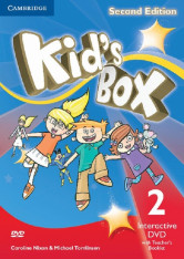 1.-5.ročník Anglcký jazyk Kid's Box Second Edition 2 Interactive DVD with Teacher's Booklet
