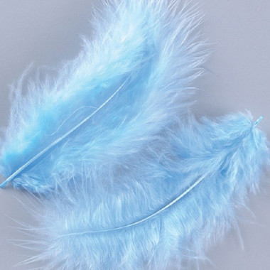 Peříčka Marabu 2g modrá