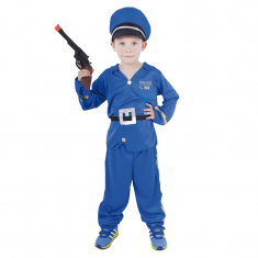 Kostým Policista M 116-128cm
