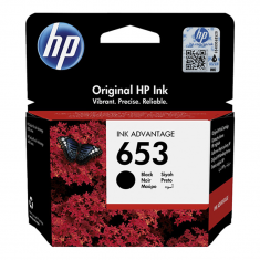 Inkoustová cartridge HP 653 3YM75AE černá
