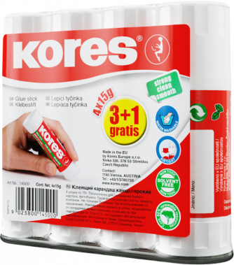 Lepicí tyčinka Kores Multipack 3+1