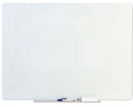 Magnetické skleněné tabule bílé  900x600mm