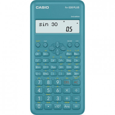 Vědecká kalkulačka CASIO FX 220 PLUS 2E modrá