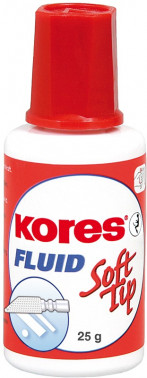 Korekční lak Kores Fluid SoftTip 25g