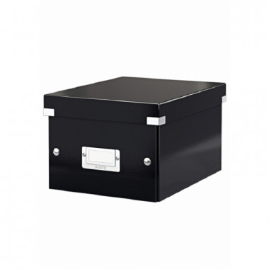 Úložná krabice A5 malá Leitz Click & Store WOW černá