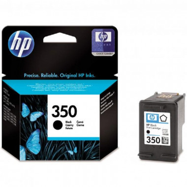 Cartridge inkoustové Hewlett-Packard HP 350 CB335EE černá