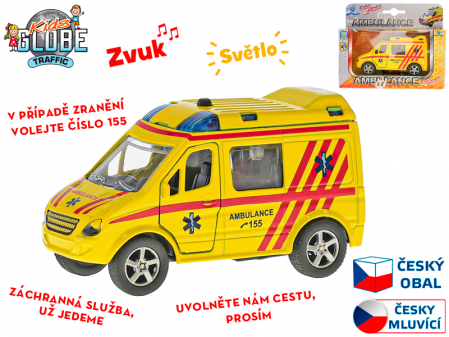 Auto Ambulance na baterie